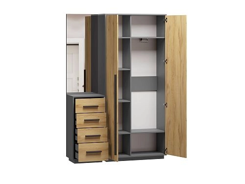 Прихожая Неаполь-10 Графит - фото 2