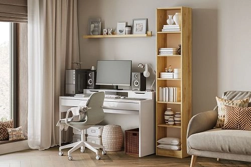 Стеллаж Билли-10 Дуб Золотистый - фото 1