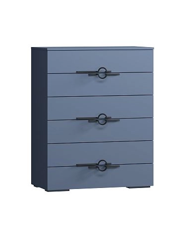 Комод Белиз-5 Альби полуночно-синий - фото 2