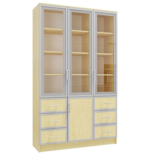 Книжный шкаф Альма-20 Клён - фото 3