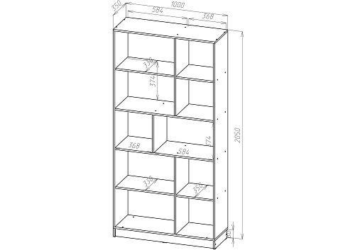 Стеллаж Сокол-3 - фото 2