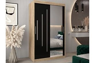 Валмиера-3 new Дуб Сонома/Черный