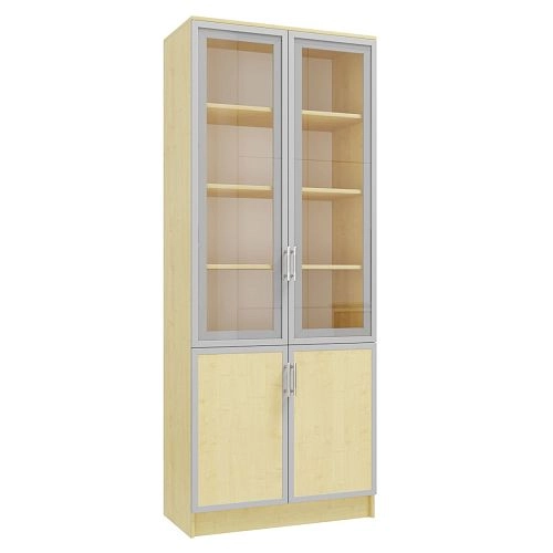 Книжный шкаф Альма-9 Клён - фото 3