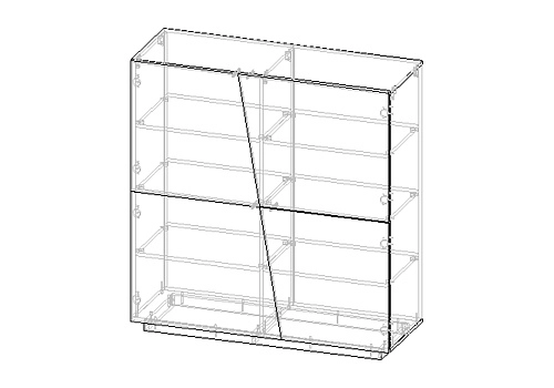 Комод Вега-120 МДФ - фото 2