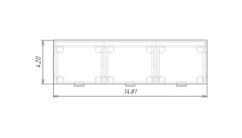 ТВ тумба Салерно 3 Кашемир - фото 6