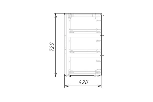 Комод Салерно 6 Графит - фото 6
