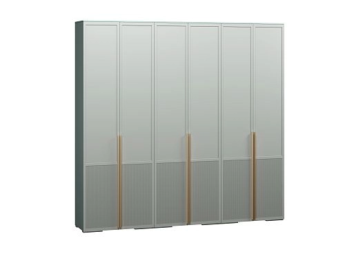 Шкаф распашной Телфорд-6 Сумеречный Голубой - фото 2