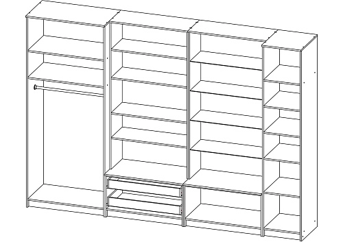 Стенка Марина-13 - фото 2