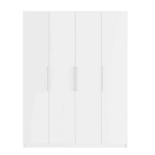 Шкаф распашной Калифорния-4 Белый - фото 4