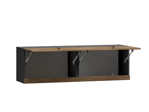 Антресоль Банни-1 Дуб Мореный - фото 4