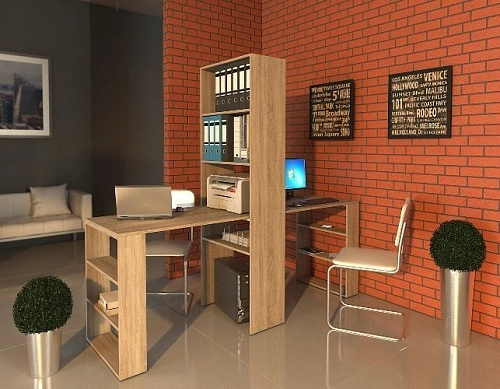 Стол - стеллаж Рикс-455 - фото 3