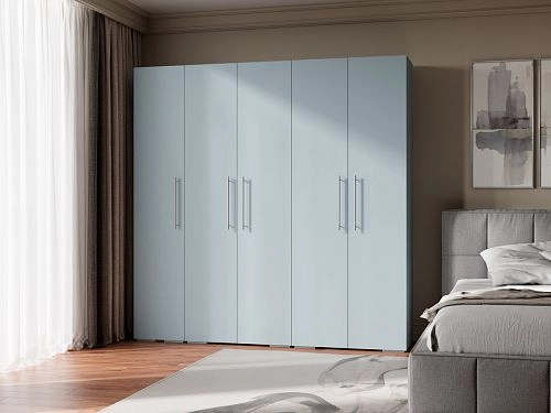 Шкаф распашной Калифорния-Стиль-12 Сумеречный Голубой - фото 1