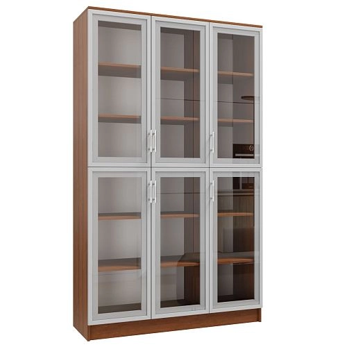 Книжный шкаф Альма-14 Орех Экко - фото 2