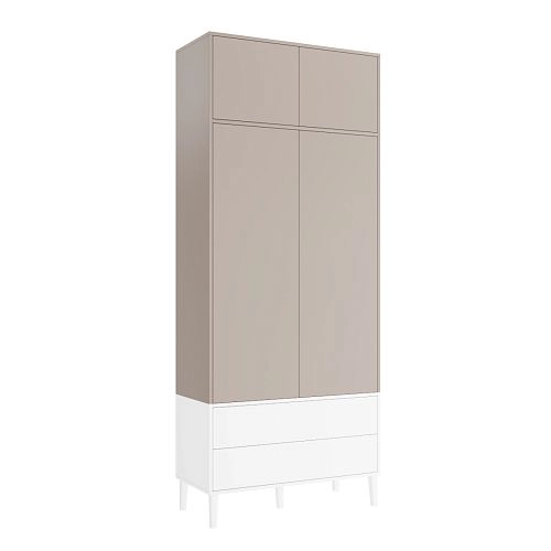 Шкаф распашной Скарлет-11 Белый - фото 3