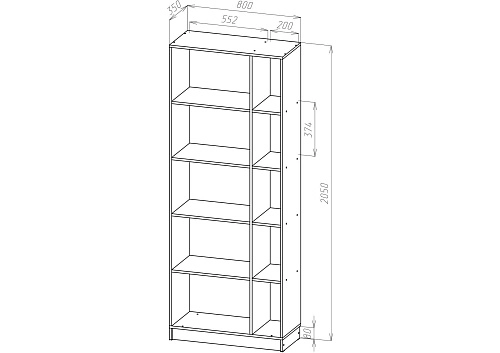 Стеллаж Сокол-31 - фото 2