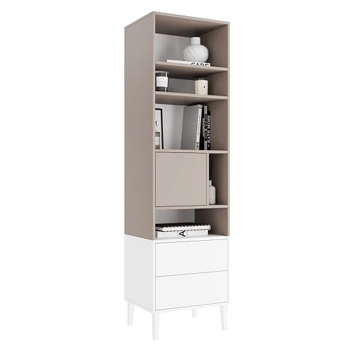 Стеллаж Скарлет-2 Белый - фото 3