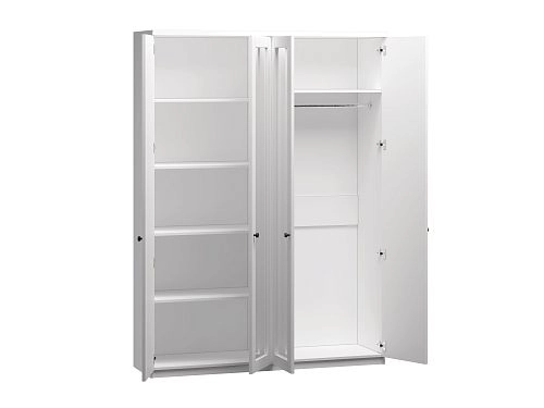 Шкаф распашной София РАХ-5 МДФ Белый - фото 4