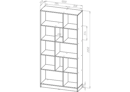 Стеллаж Сокол-1 - фото 2
