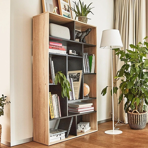 Стеллаж Рума Черный - фото 1