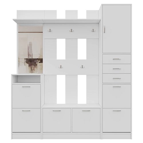 Прихожая Ольга-7 Белый - фото 2