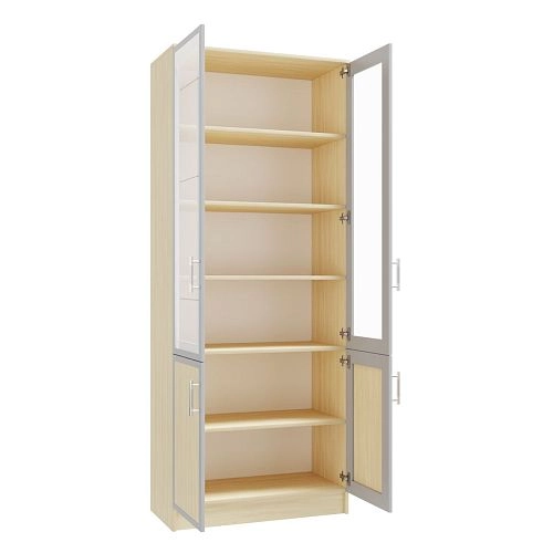 Книжный шкаф Альма-9 Дуб Молочный - фото 2