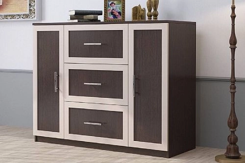 Комод Мебелинк 500-12 рамка МДФ - фото 1