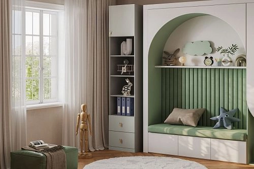 Пенал Банни-3 Светло-Серый - фото 1