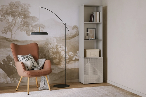 Стеллаж Салерно NEW 1 Кашемир - фото 1