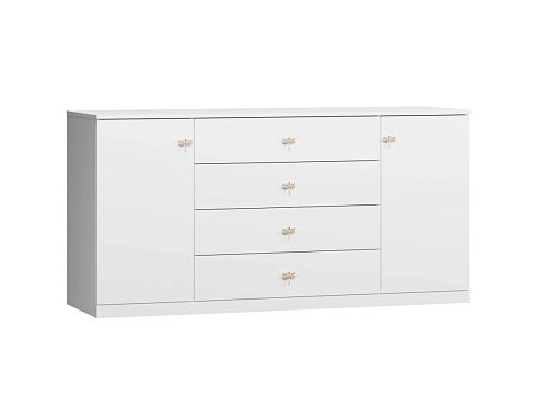 Комод Стрекоза Mini-3 Белый - фото 4