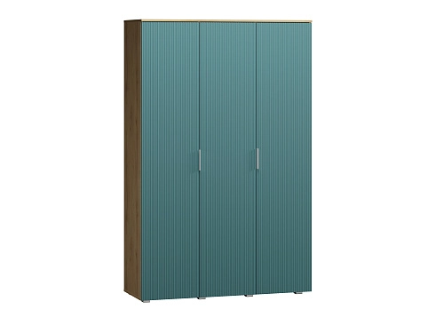 Шкаф распашной Салерно 3 Аквамарин - фото 2