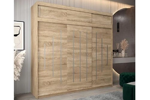 Шкаф-купе Валмиера-7А NEW Дуб Сонома - фото 1