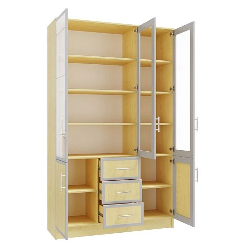 Книжный шкаф Альма-17 Клён - фото 4