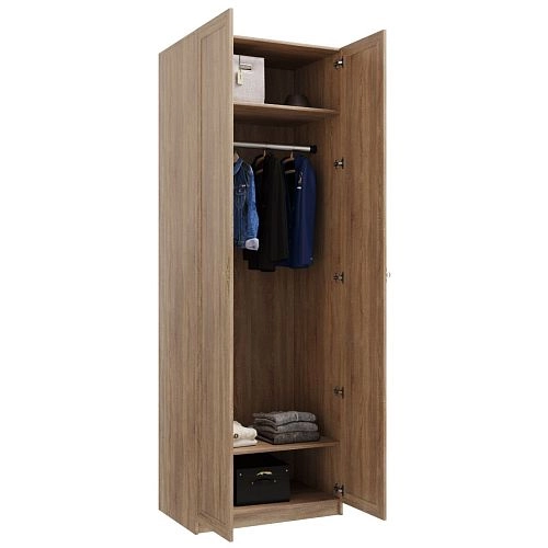 Шкаф распашной Карлос-024 Дуб Сонома - фото 4