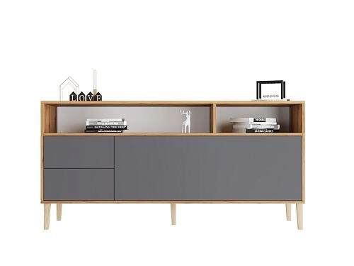 ТВ тумба Скарлет Графит - фото 4