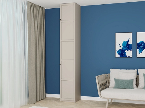 Шкаф распашной Скаген-1 с антресолью Сантьяго - фото 1