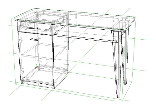 Письменный стол JAMES-546 - фото 2