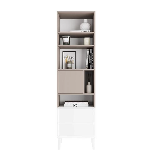 Стеллаж Скарлет-2 Белый - фото 4