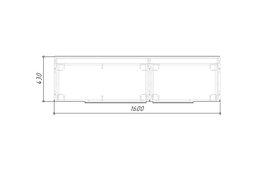 ТВ тумба подвесная Лорена Пакс-3 Белый - фото 7