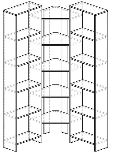 Стеллаж Норд-11.01 - фото 2