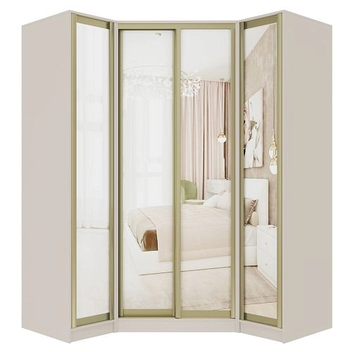 Шкаф угловой Ромео-5 Кашемир - фото 3