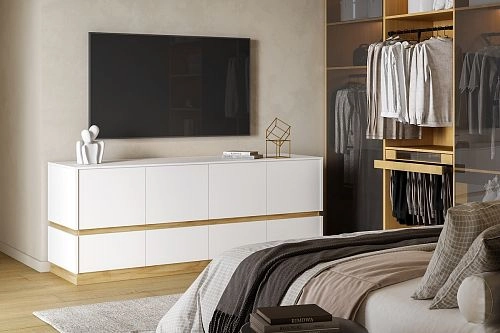 Комод Exeed-4 Белый - фото 1