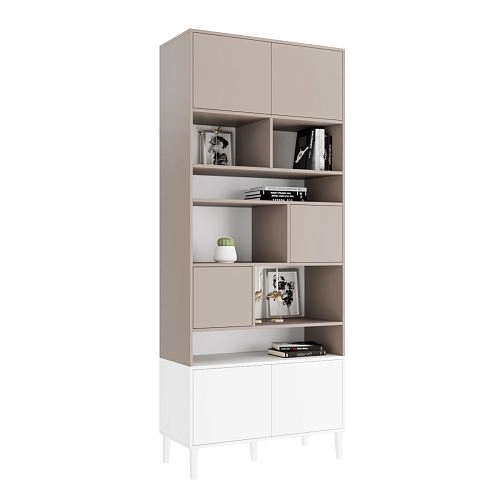 Стеллаж Скарлет-8 Белый - фото 3