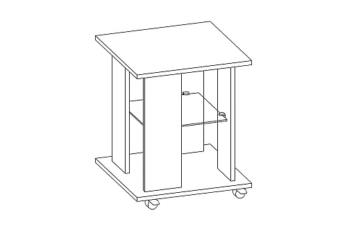 Журнальный стол Фортуна-4 СЖ.026.450-00 - фото 2