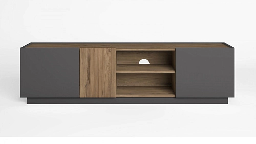 ТВ тумба Бифи Графит - фото 2