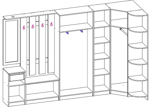 Прихожая Машенька-11 - фото 2