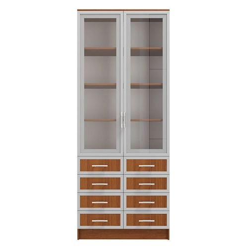 Книжный шкаф Альма-12 Орех Экко - фото 3