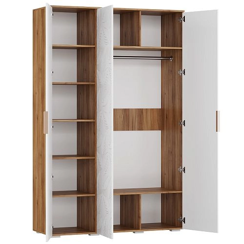 Шкаф распашной Асти-3 Белый - фото 4