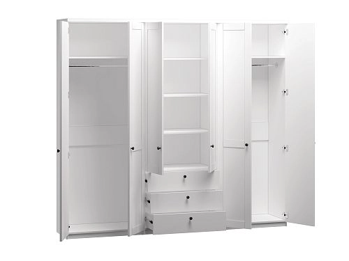 Шкаф распашной София РАХ-12 МДФ Белый - фото 4