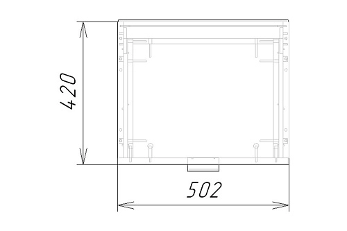 Тумба прикроватная подвесная Салерно NEW 1 Графит - фото 6