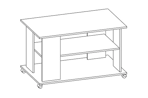 Журнальный стол Джокер-3 СЖ.003.1000-00 - фото 2